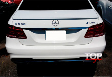 СПОЙЛЕР НА КРЫШКУ БАГАЖНИКА В СТИЛЕ АМГ - ТЮНИНГ МЕРСЕДЕС Е-КЛАСС W212 (РЕСТАЙЛИНГ, ДОРЕСТАЙЛИНГ)