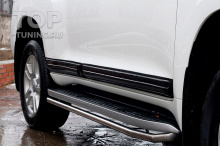 Защитные накладки на двери для Toyota Land Cruiser Prado 150