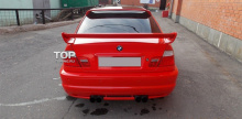 Задний бампер для BMW E46 - модель HMN Style. 