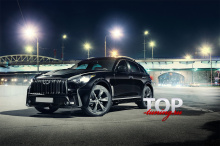 8200 Аэродинамический обвес Vortex на Infiniti QX70 (FX35, 37, 50)