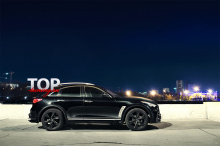 КОМПЛЕКТ ОБВЕСА ВОРТЕКС - ТЮНИНГ ИНФИНИТИ QX70, FX 35 / 37 / 50 (2-Е ПОКОЛЕНИЕ, РЕСТАЙЛИНГ)