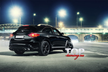 КОМПЛЕКТ ПОРОГОВ - ОБВЕС ВОРТЕКС - ТЮНИНГ ИНФИНИТИ QX70, FX 35 / 37 / 50 (2-Е ПОКОЛЕНИЕ, РЕСТАЙЛИНГ)