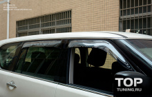 8208 Дефлекторы на окна на Nissan Patrol Y62