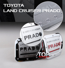 8221 Накладка на лючок бензобака Epic на Toyota Land Cruiser Prado 150