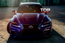 8226 Элероны переднего бампера A`PEX GT на Lexus IS 3