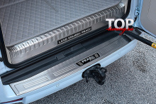 НАКЛАДКИ / ПРОТЕКТОРЫ САЛОНА И ЗАДНЕГО БАМПЕРА - МОДЕЛЬ ЭПИК ЛАЙН - ТЮНИНГ ТОЙОТА ЛЕНД КРУЗЕР ПРАДО 150