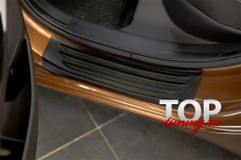 КОМПЛЕКТ ЗАЩИТЫ ПОРОГОВ И ЗАДНЕГО БАМПЕРА БАСТИОН - ТЮНИНГ КИА СИИД (2 ПОКОЛЕНИЕ)