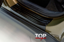 КОМПЛЕКТ ПРОТЕКТОРОВ НА ПОРОГИ И ЗАДНИЙ БАМПЕР БАСТИОН - ТЮНИНГ КИА СПОРТАЖ 4