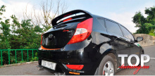 8278 Спойлер Ognizoo Хэтчбек на Hyundai Solaris