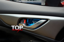 8283 Декоративные вставки в ручки дверей Epic Premium на Mazda CX-5
