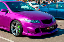 8286 Передний бампер Kitano на Honda Accord 7