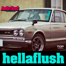 8299 Наклейка на стекло Hella Flush