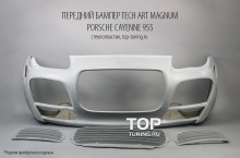 Передний бампер - Модель Тех Арт Магнум - Тюнинг Porsche Cayenne 955.