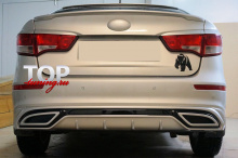 ЗАГЛУШКИ НА ЭМБЛЕМЫ КИА - МОДЕЛЬ ЭЛЕМЕНТ - ТЮНИНГ КИА РИО 3 (3 ПОКОЛЕНИЕ, РЕСТАЙЛИНГ 2015 / 2017)