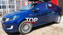 8373 Реснички Element (дорестайлинг) на Kia Rio 3