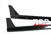 8390 Накладки на пороги Modellista на Toyota Camry V50 (7)