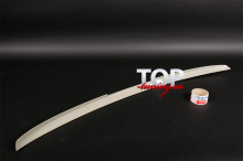 СПОЙЛЕР НА КРЫШКУ БАГАЖНИКА - МОДЕЛЬ АМГ СТИЛЬ - ТЮНИНГ МЕРСЕДЕС R230 (SL-CLASS, ДОРЕСТАЙЛИНГ, РЕСТАЙЛИНГ, 2001 / 2010)