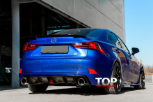 8484 Диффузор заднего бампера A`PEX GT на Lexus IS 3