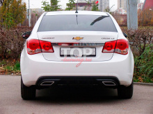 8491 Диффузор заднего бампера A`PEX на Chevrolet Cruze 2