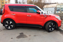 8521 Накладки на колёсные арки Bastion дорестайлинг на Kia Soul 2 поколение