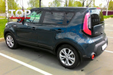 ЗАЩИТНЫЕ НАКЛАДКИ НА КОЛЕСНЫЕ АРКИ БАСТИОН ТЮНИНГ КИА СОУЛ (2 ПОКОЛЕНИЕ, ДОРЕСТАЙЛИНГ, 2014/2016)