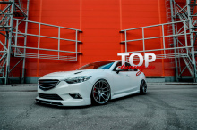 8534 Накладки на передний бампер A`PEX RS на Mazda 6 GJ