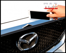 8546 Верхний молдинг бампера Epic на Mazda CX-5 2 поколение