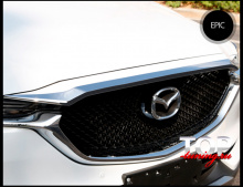 ДЕКОРАТИВНЫЙ МОЛДИНГ НА ПЕРЕДНИЙ БАМПЕР ЭПИК - ТЮНИНГ МАЗДА СХ-5 (2 ПОКОЛЕНИЕ, MAZDA CX-5 NEW 2017+)