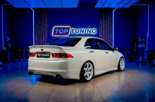 58 Юбка MGS на задний бампер Honda Accord 7 (Дорест)