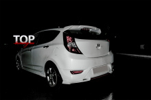 8598 Спойлер на крышку багажника Zeus на Hyundai Solaris
