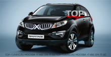 РЕШЕТКА РАДИАТОРА Х-ГРИЛЬ - ТЮНИНГ КИА СПОРТАЖ 3 (2010+)
