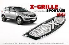 8683 Решетка радиатора X-Grille на Kia Sportage 3 (III)