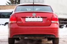 8689 Козырек на заднее стекло Apex на VW Polo 5