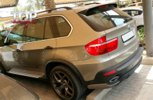 Диффузор заднего бампера  (4 части + каркасы).