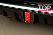 8709 Юбка-диффузор заднего бампера WALD LITE на Toyota Land Cruiser 200