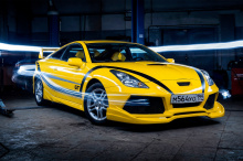 Сплиттер для переднего бампера Gallardo — — Тюнинг Тойота Селика T23 Под окраску / Стеклопластик / Требуется подгонка