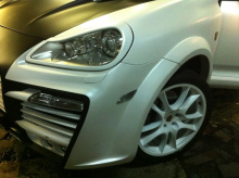 Накладки на фары - обвес Tech Art Magnum 2 - тюнинг Porsche Cayenne 957