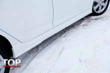 НАКЛАДКИ НА ПОРОГИ - ОБВЕС ЭКСКЛЮЗИВ ТЮНИНГ ХЕНДАЙ СОЛЯРИС 1 (2010-2017)