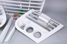 878 Комплект решеток переднего бампера Tech Art Magnum 2 на Porsche Cayenne 957