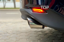  Насадка на глушитель CARAT Sport для Toyota Camry XV70