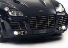 Панель номерного знака - Магнум, тюнинг Порш Кайен 955. 