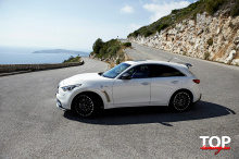 8866 Спойлер на крышку багажника VETTEL EDITION на Infiniti QX70 (FX35, 37, 50)