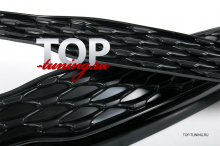 ТЮНИНГ КИА РИО 4 (2017+) НАКЛАДКА ADVANCE НА РЕШЕТКУ РАДИАТОРА АБС ПЛАСТИК / УСТАНОВКА БЕЗ СЪЕМА ШТАТНОЙ РЕШЕТКИ РАДИАТОРА