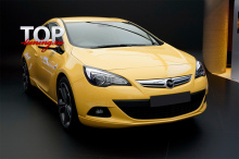8879 Юбка на передний бампер OPC-Line на Opel Astra J Транслит: yubka_na_peredniy_bamper_opc_line_opel_astra_j