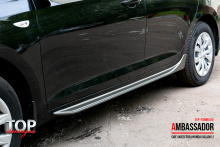 ТЮНИНГ ХЕНДАЙ СОЛЯРИС 2 (2017+) МОЛДИНГИ ПОРОГОВ - ОБВЕС AMBASSADOR