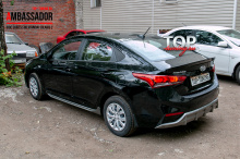 ТЮНИНГ ХЕНДАЙ СОЛЯРИС 2 (2017+) МОЛДИНГИ ПОРОГОВ - ОБВЕС AMBASSADOR