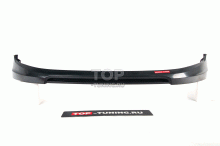 ТЮНИНГ ФОЛЬКСВАГЕН ПОЛО (СЕДАН, 2010+) НАКЛАДКА НА ПЕРЕДНИЙ БАМПЕР APEX АБС ПЛАСТИК / ПОД ОКРАСКУ