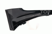 8911 Юбка на передний бампер APEX на VW Polo 5