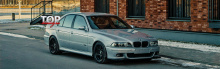 8928 Передний бампер M-Style на BMW 5 E39