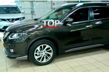 8951 Юбка на передний бампер Ambassador на Nissan X-Trail T32